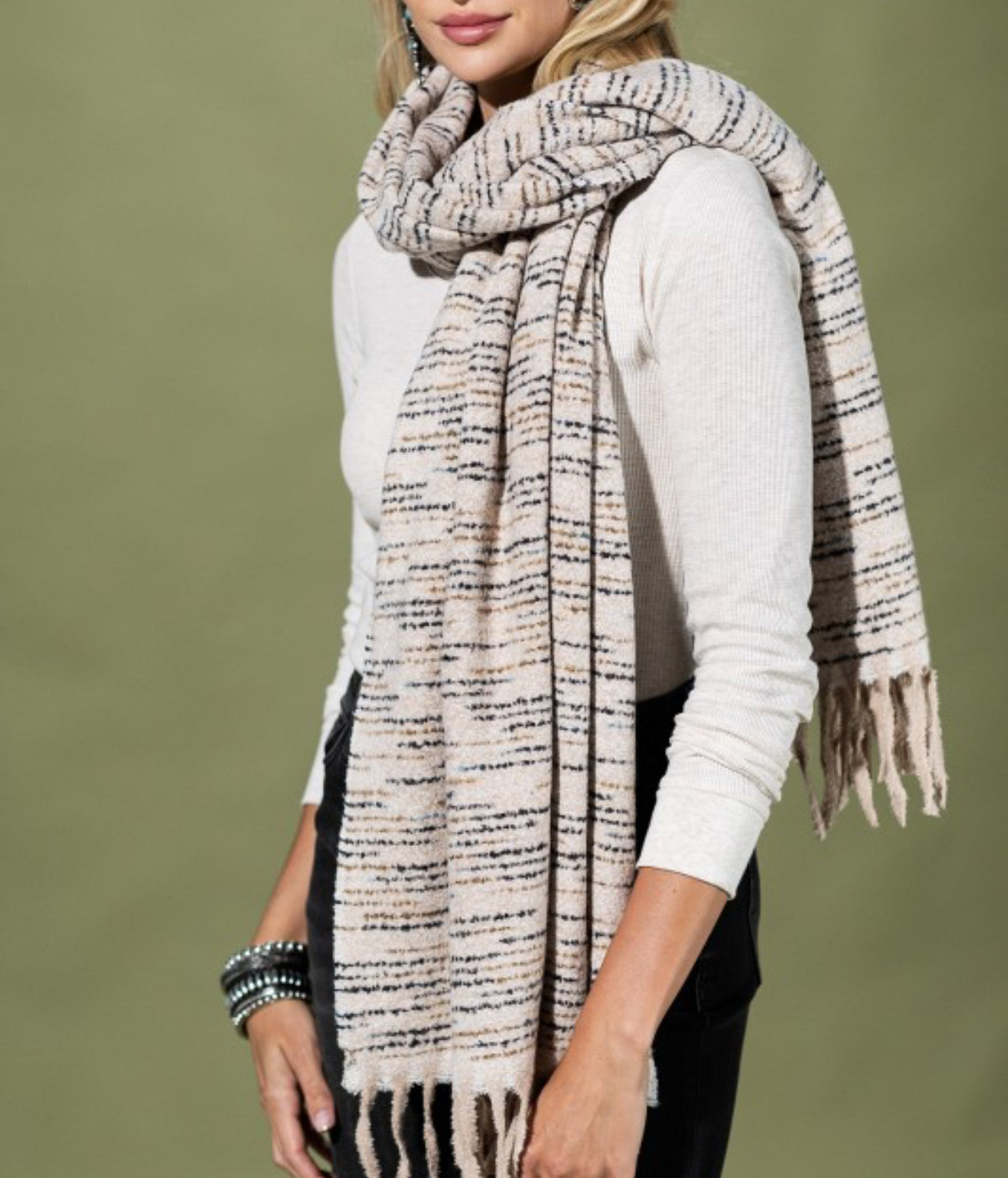 The Super Soft Fringe Scarf