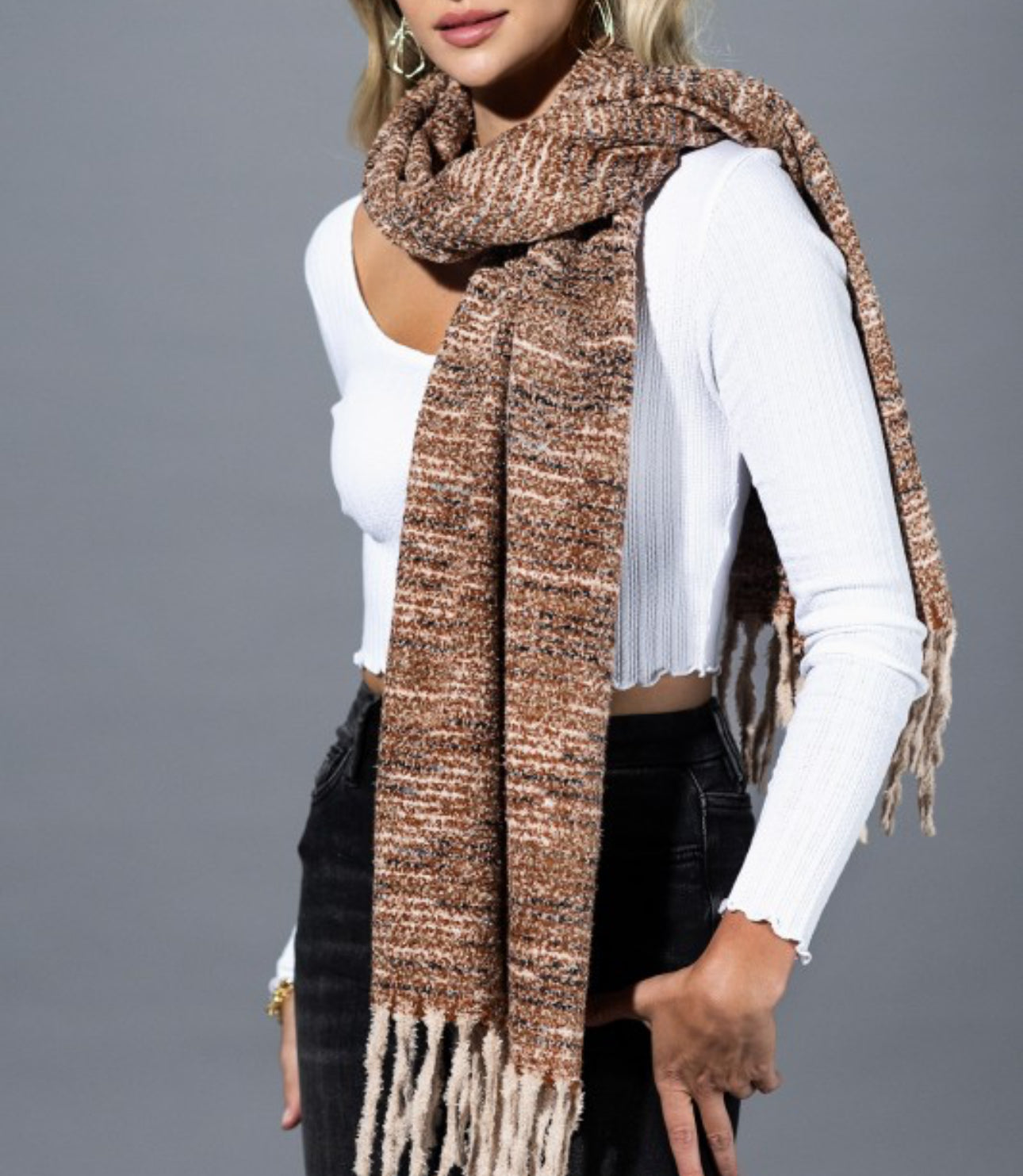 The Super Soft Fringe Scarf