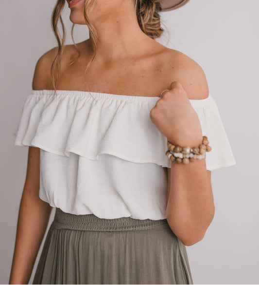 The Stevie Off the Shoulder Top
