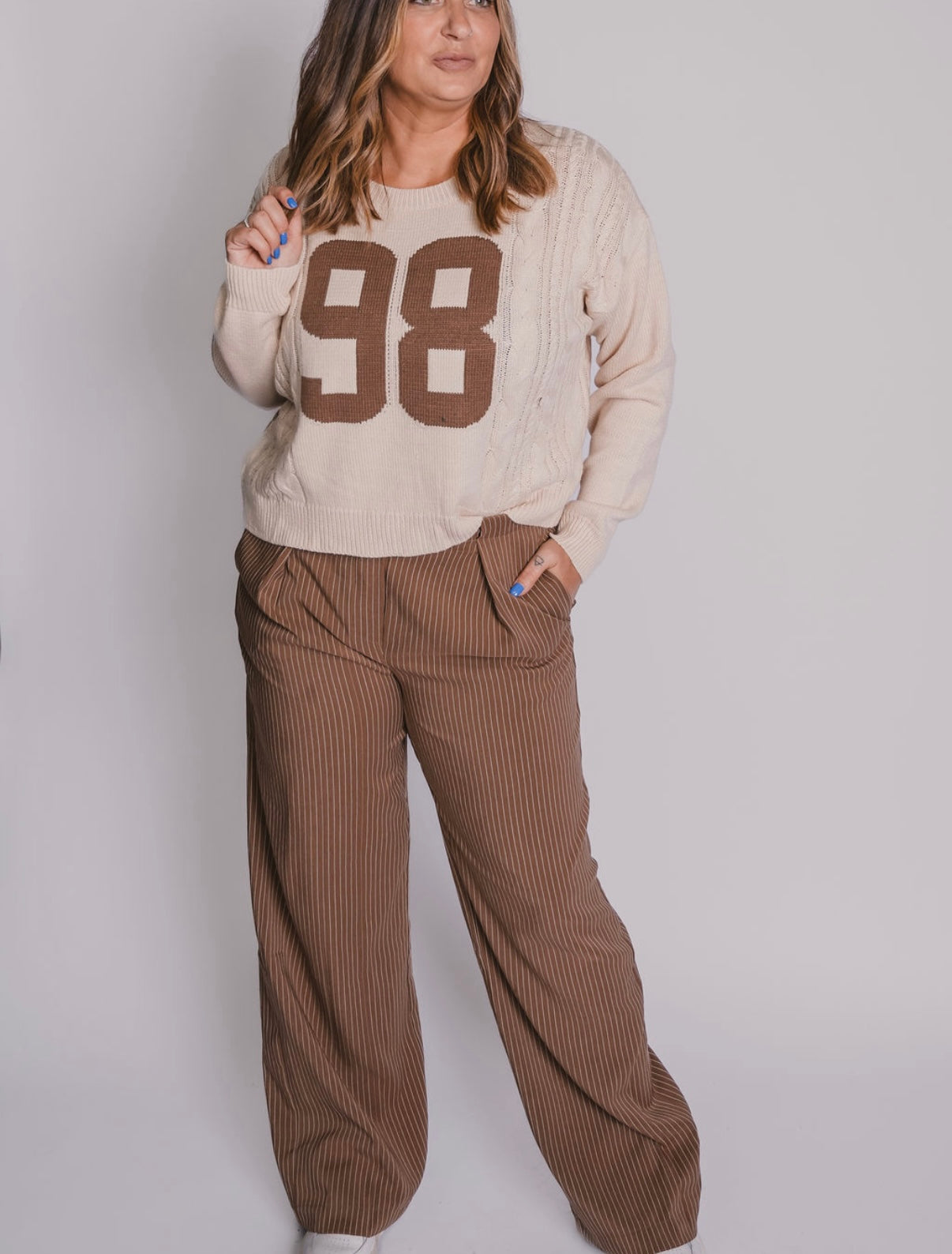The '98' Cable Knit Sweater