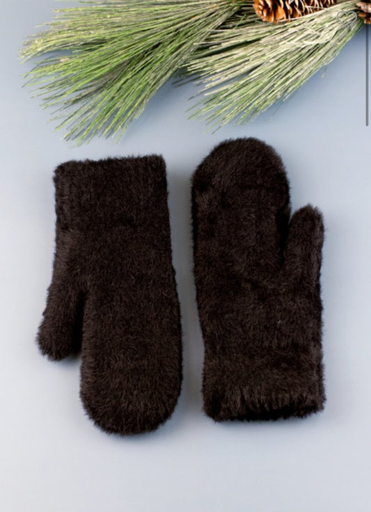 The Plush Fur Lined Mittens