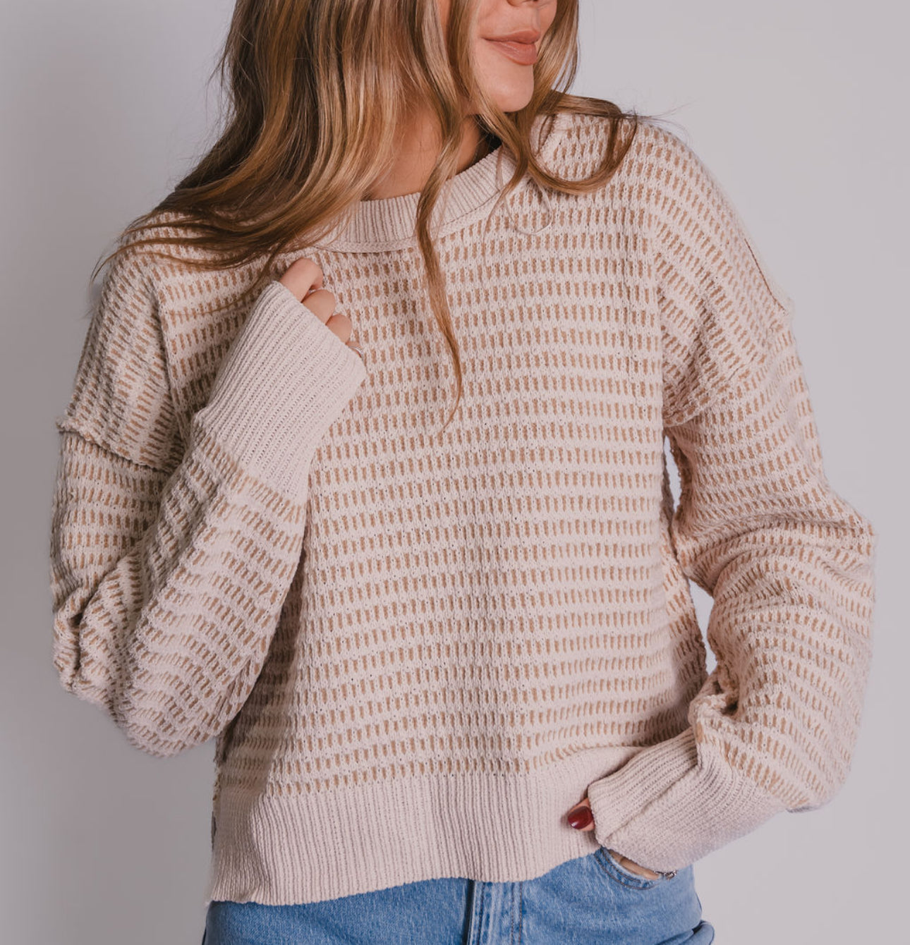 The Neutral Textured Sweater
