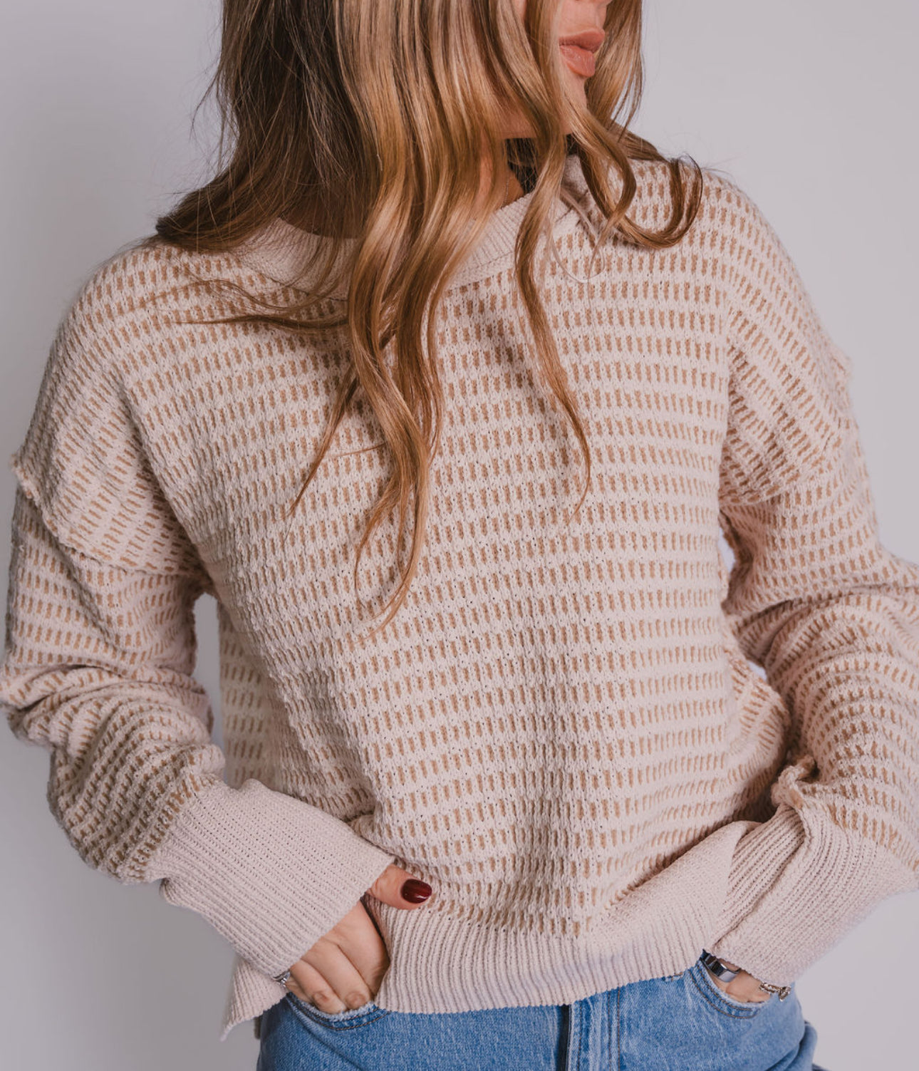 The Neutral Textured Sweater