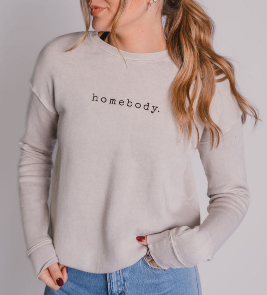 The 'Homebody' Graphic Crewneck