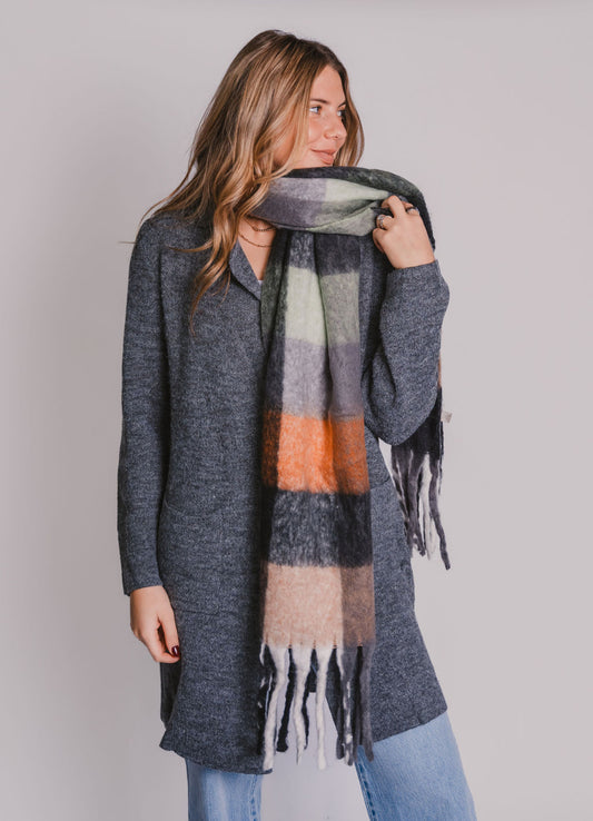 The Cozy Charcoal Coatigan