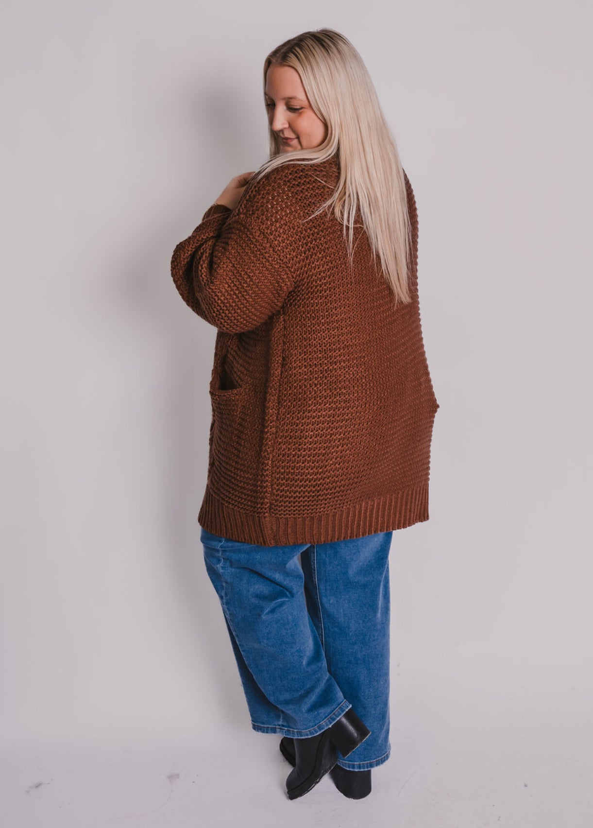 The Chunky Cable Knit Cardigan