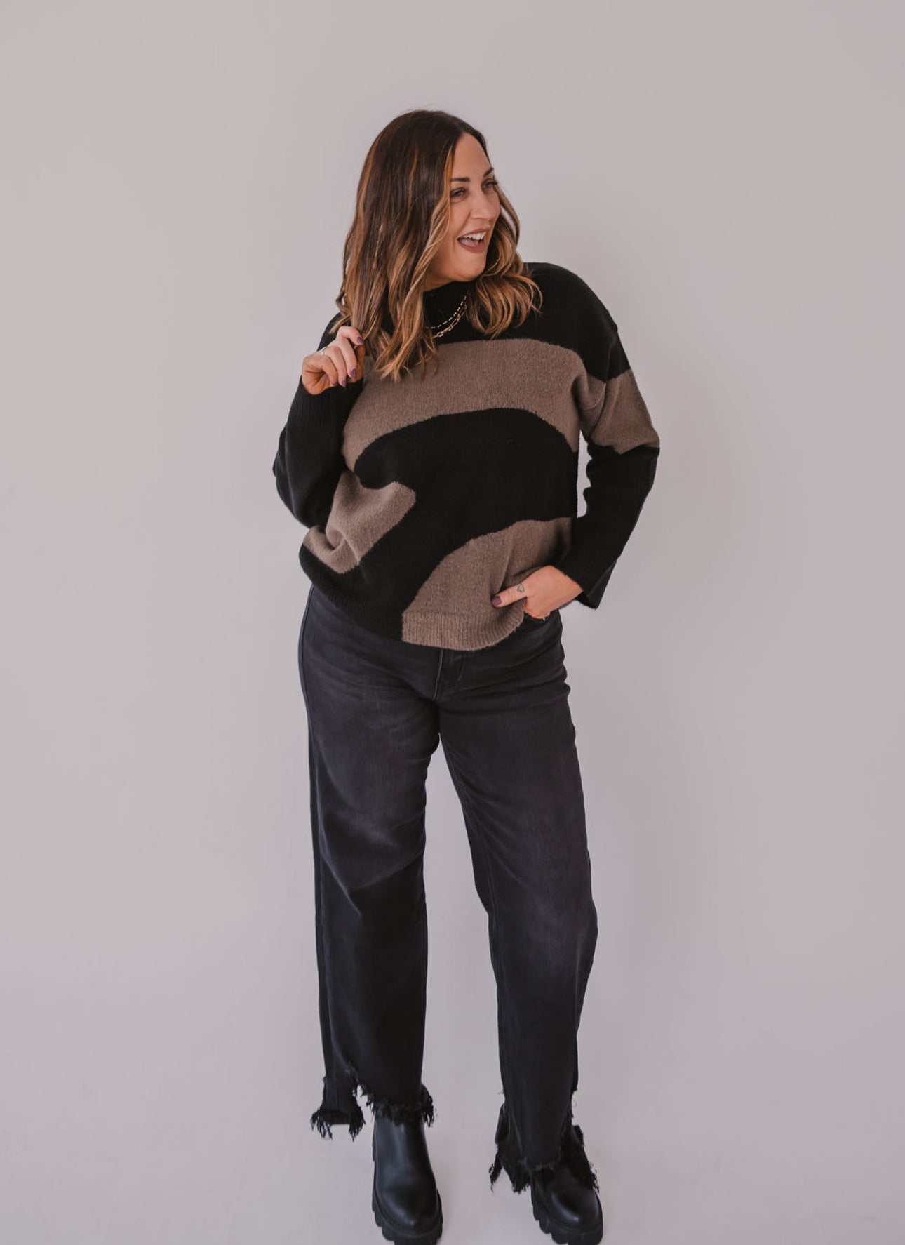The Abstract Adeline Sweater