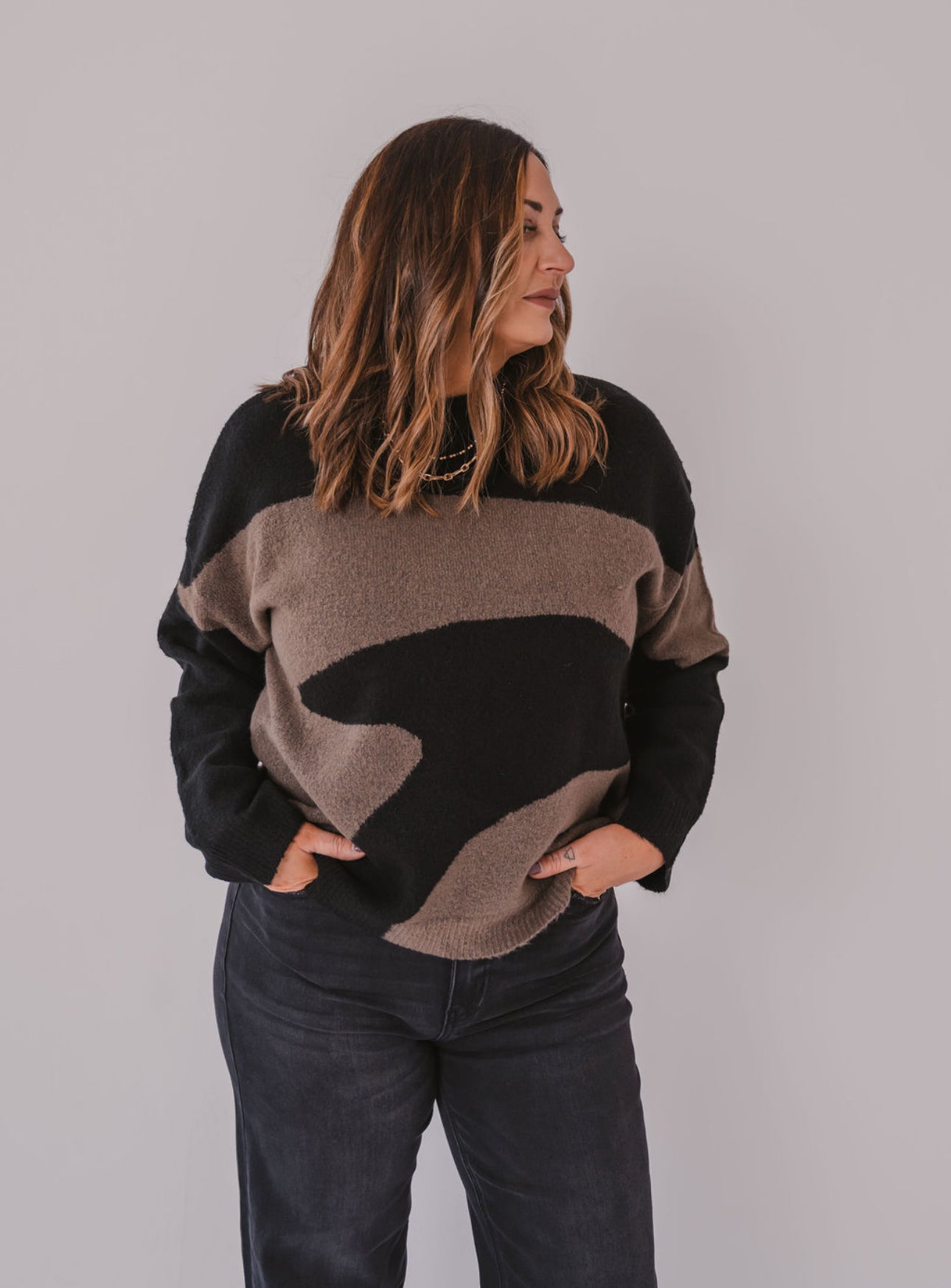 The Abstract Adeline Sweater