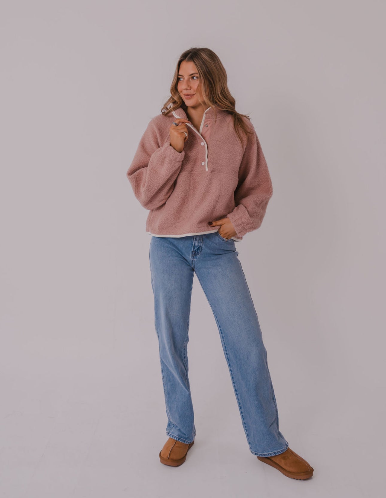 The Florence Fleece Pullover