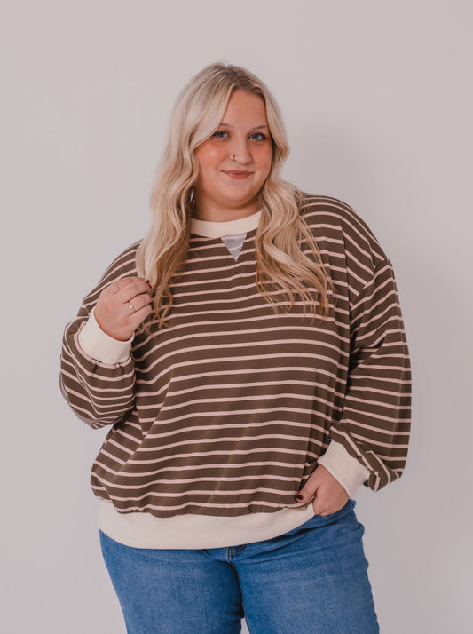 The Striped Palmer Pullover