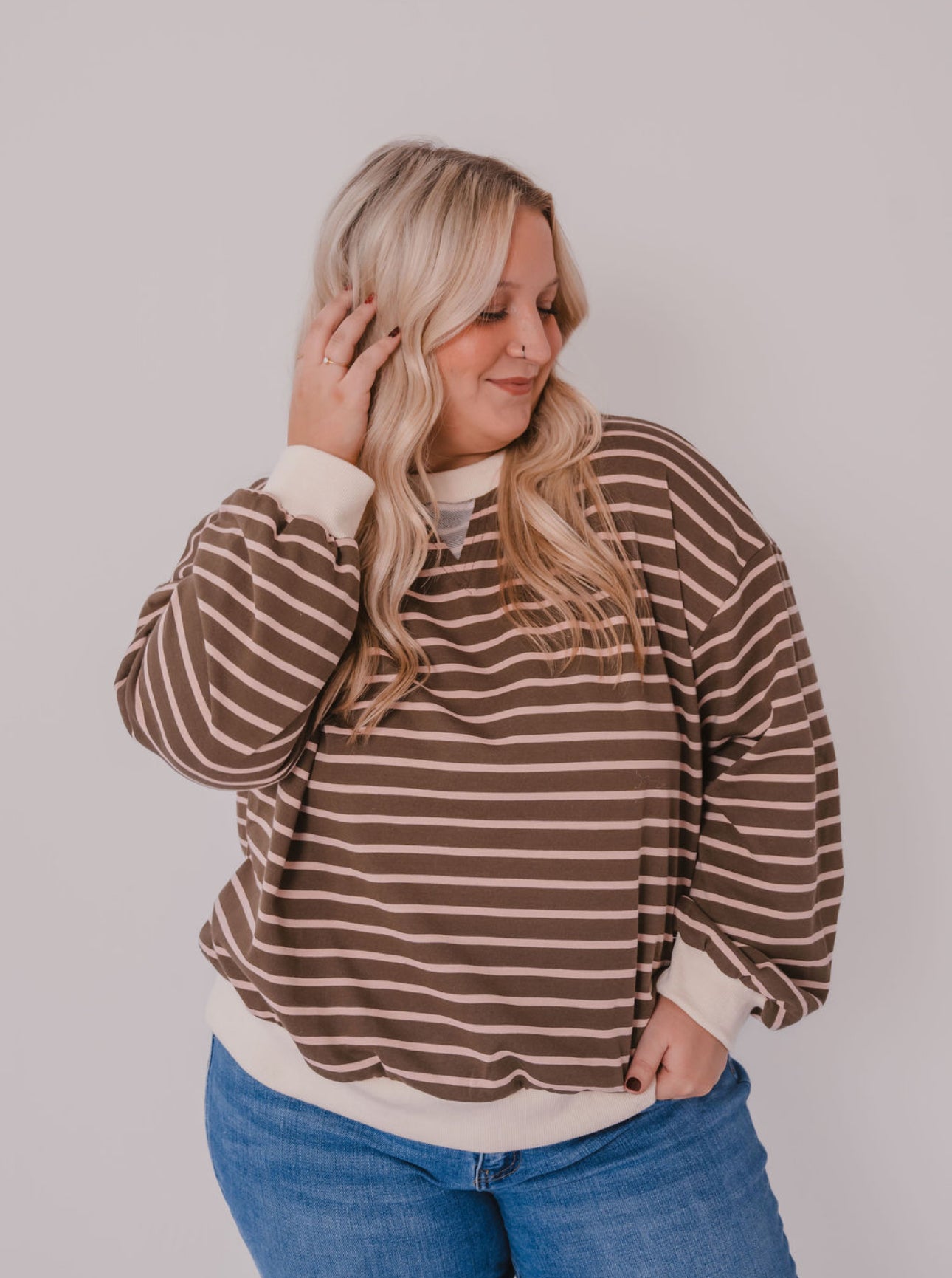The Striped Palmer Pullover