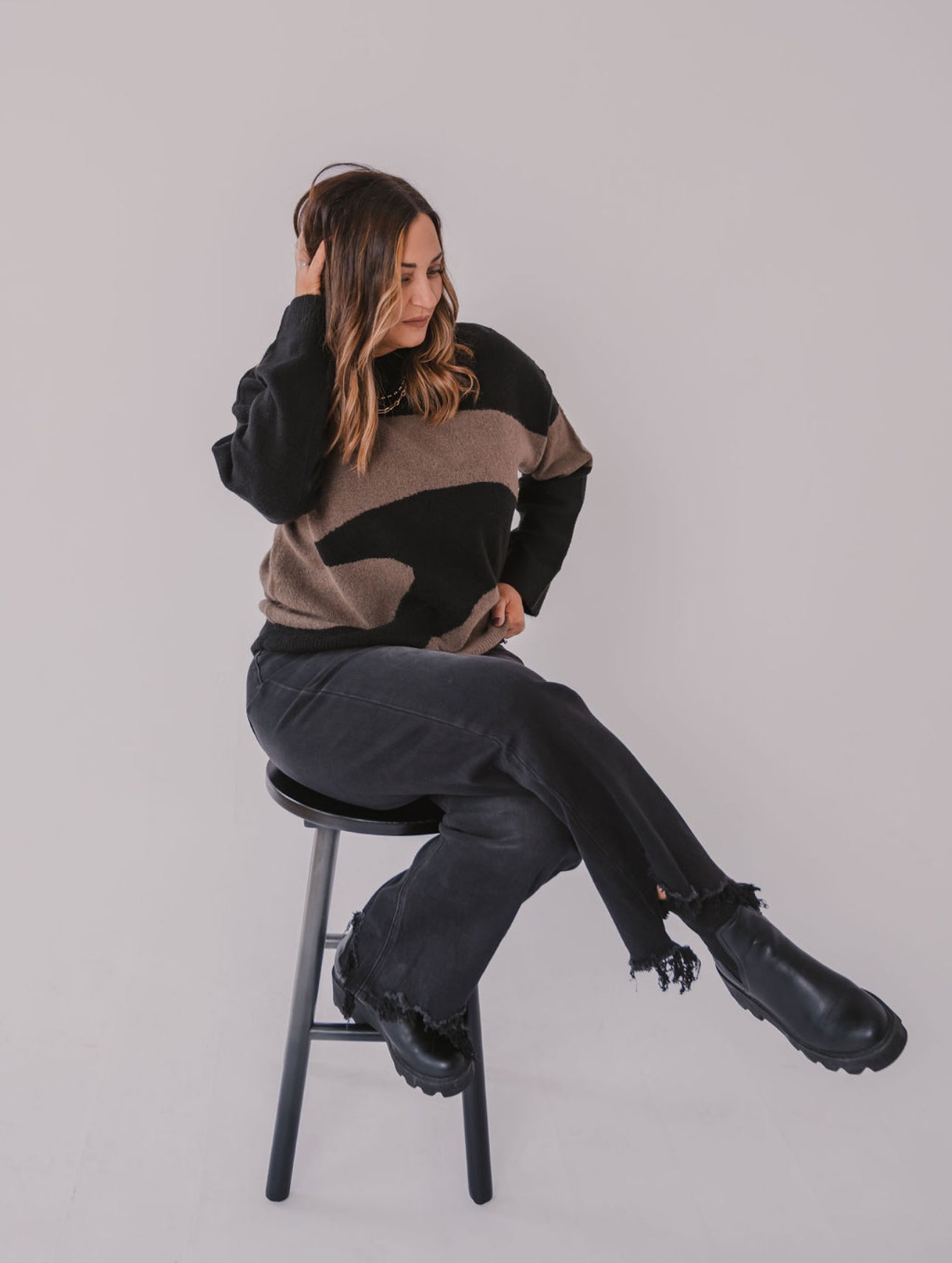 The Abstract Adeline Sweater