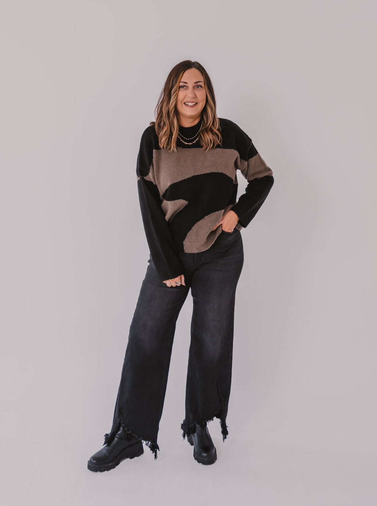 The Abstract Adeline Sweater