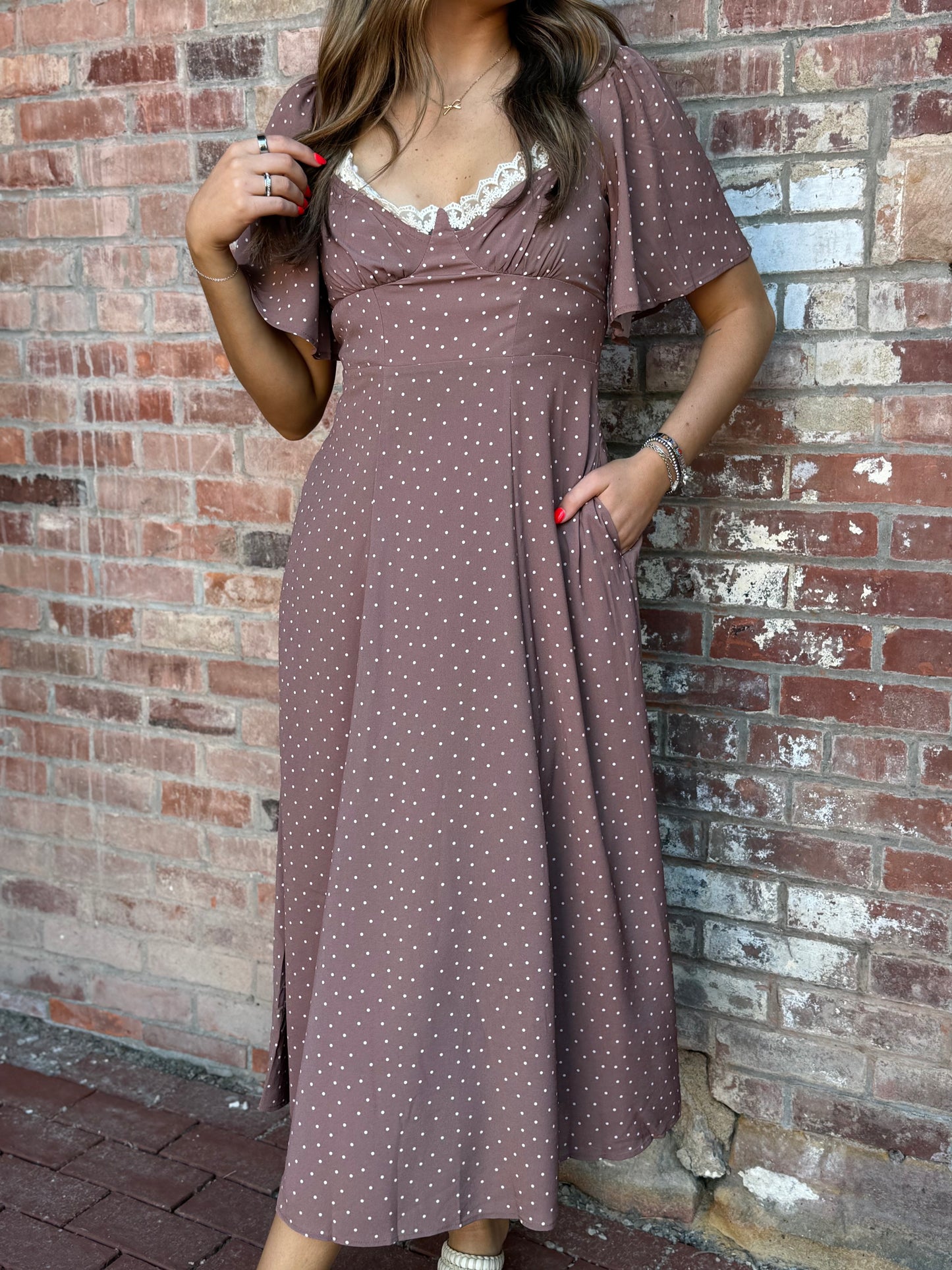 The Penelope Polka Dot Dress