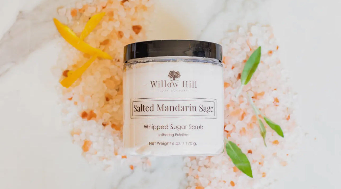 The Willow Hill Whipped Sugar Scrub (4 scents )