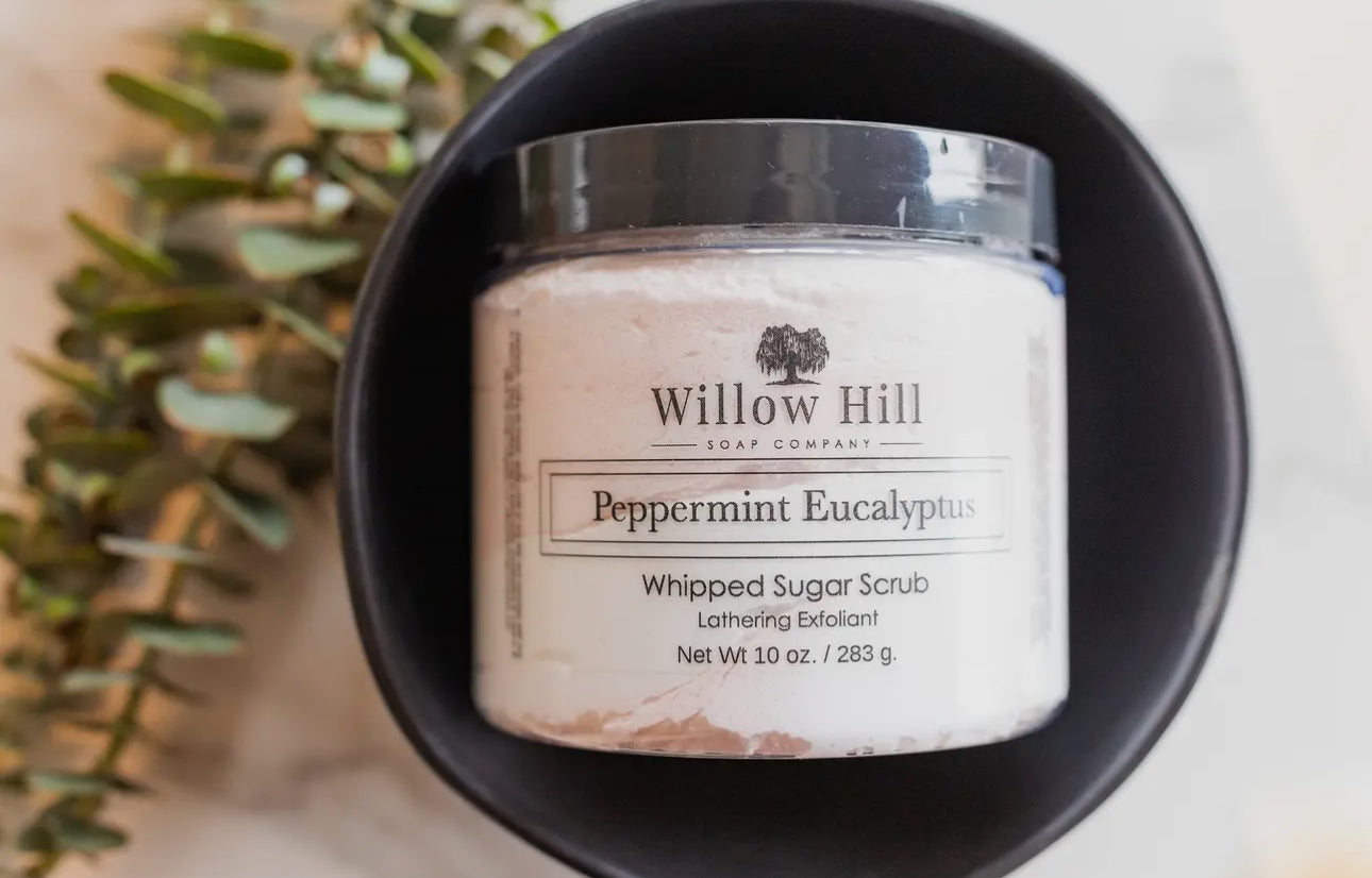 The Willow Hill Whipped Sugar Scrub (4 scents )