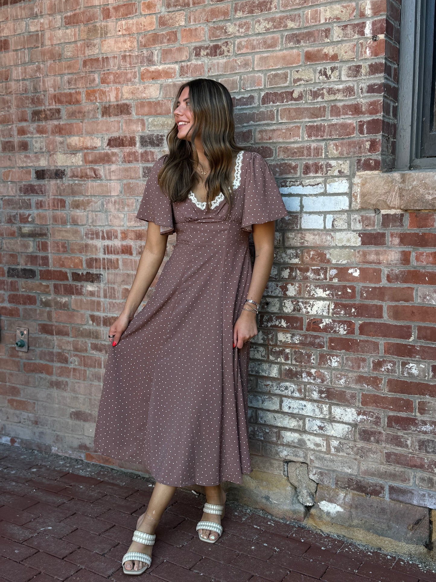 The Penelope Polka Dot Dress