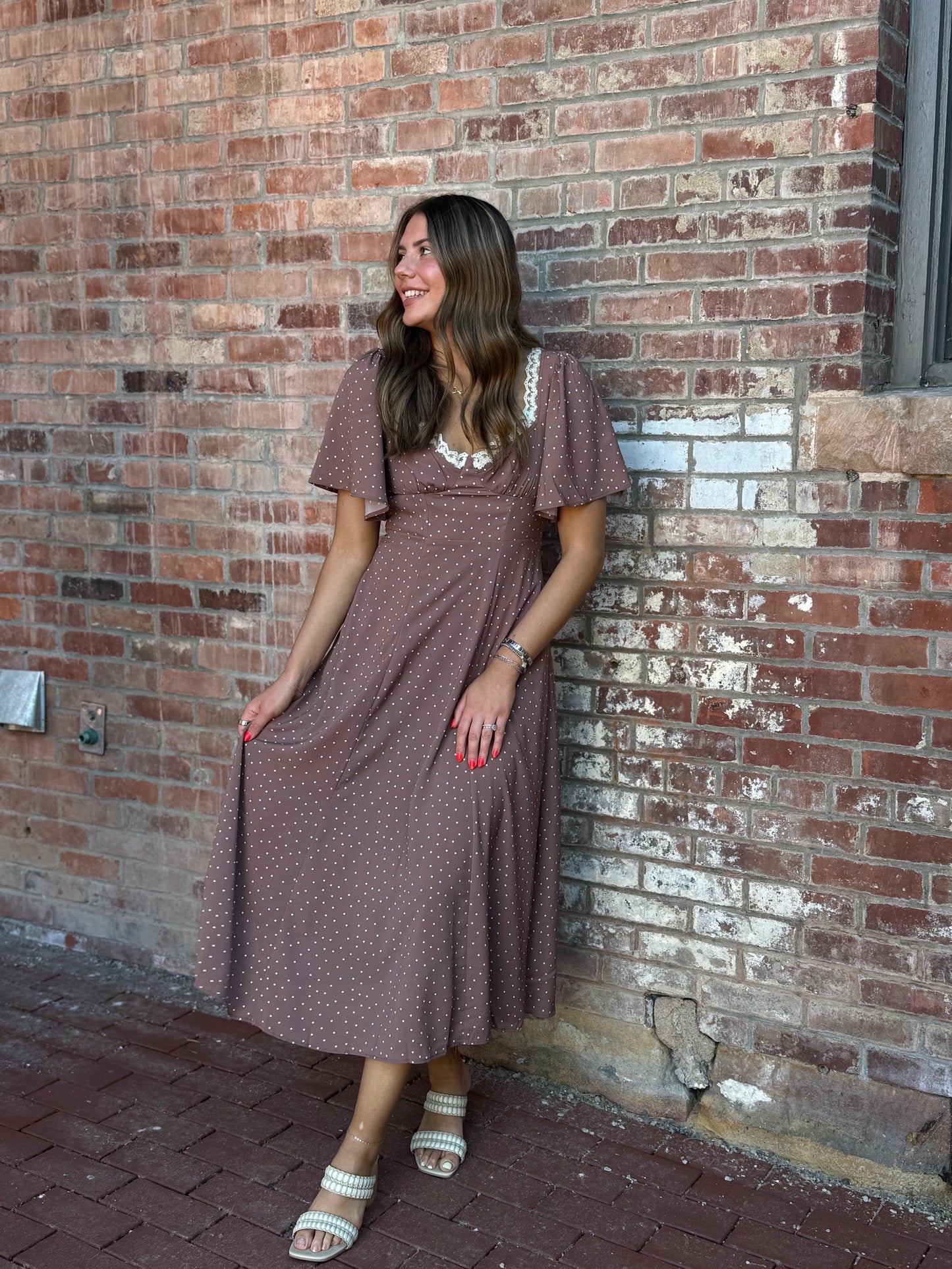 The Penelope Polka Dot Dress