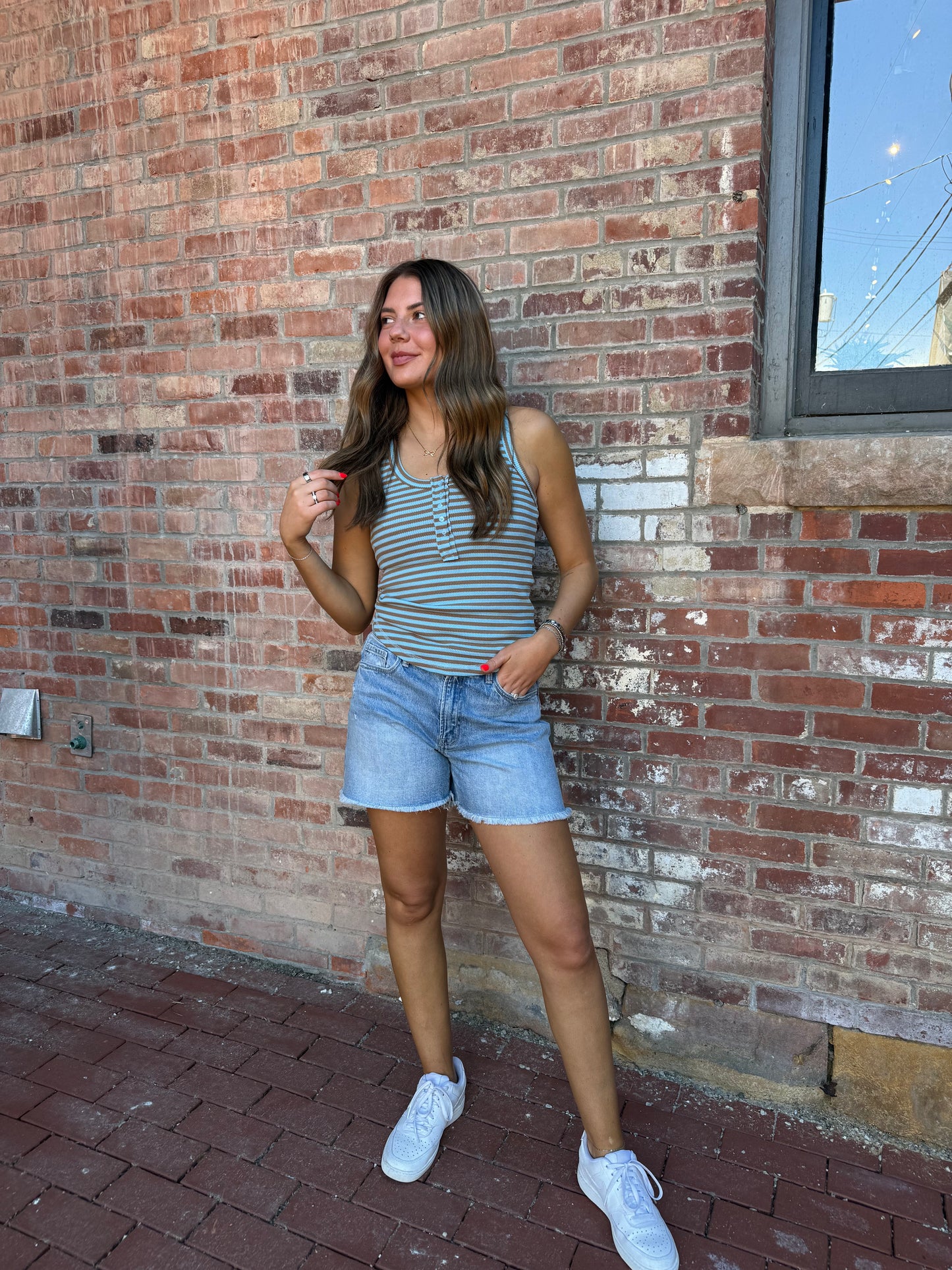 The Stella Striped Tank Top