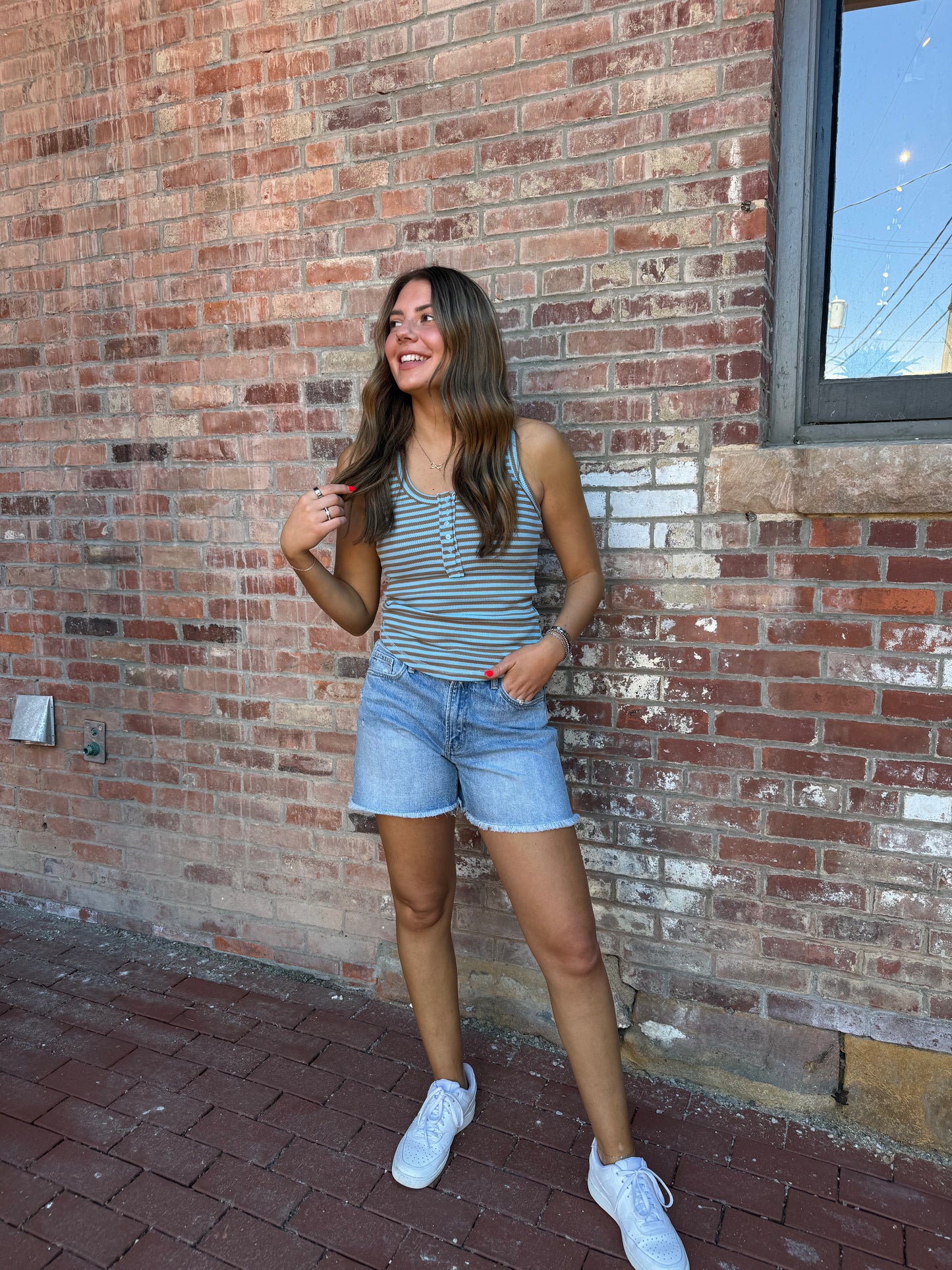 The Stella Striped Tank Top