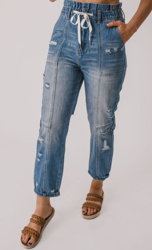 The High Rise Jogger Jeans