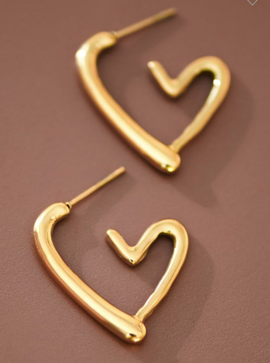 The Heart Shaped Hoops