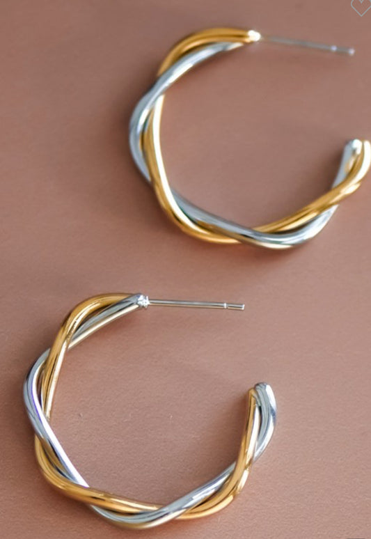 The Mix Metal Hoops