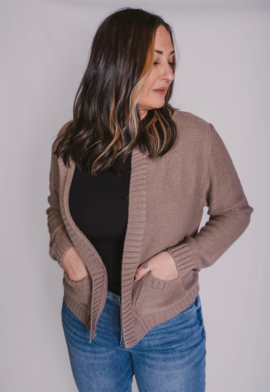 The Mocha Knit Cardigan