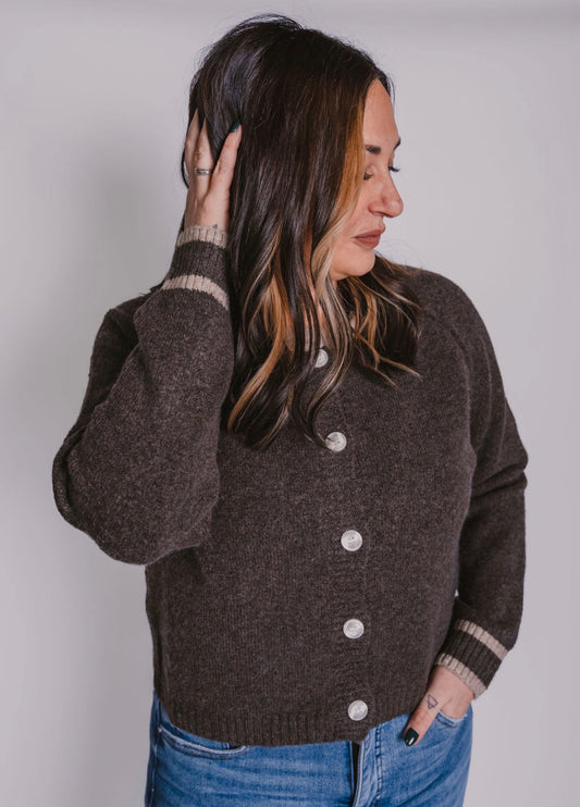The Bella Button Up Cardigan Sweater