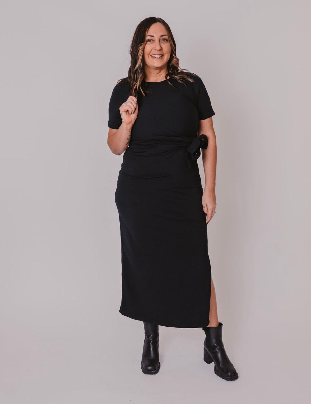 The Tie Waist Maxi Dress