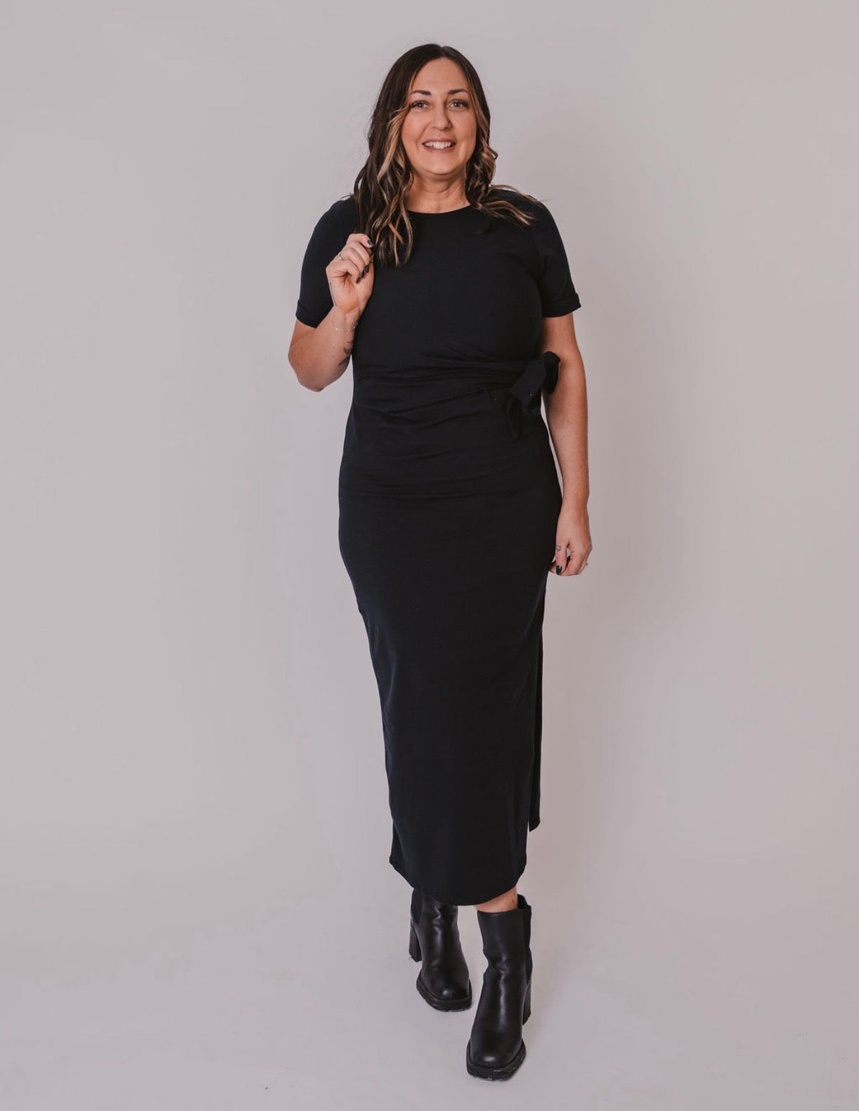 The Tie Waist Maxi Dress