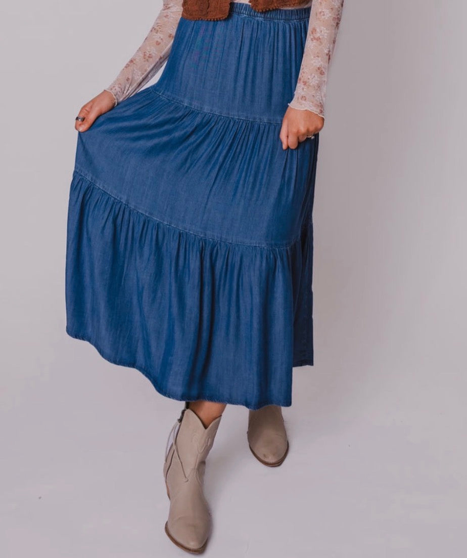 The Jamie Tiered Skirt