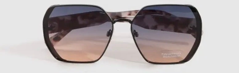 The Metallic Frame Sunglasses