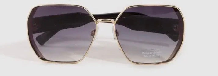 The Metallic Frame Sunglasses
