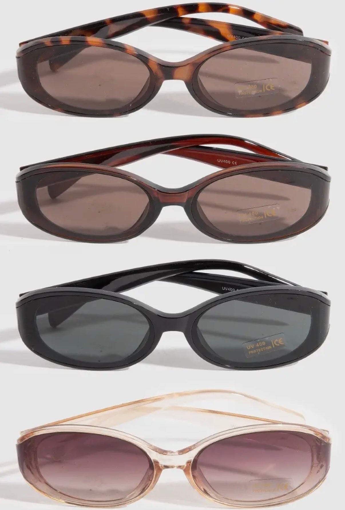 The Narrow Oval Sunglasses