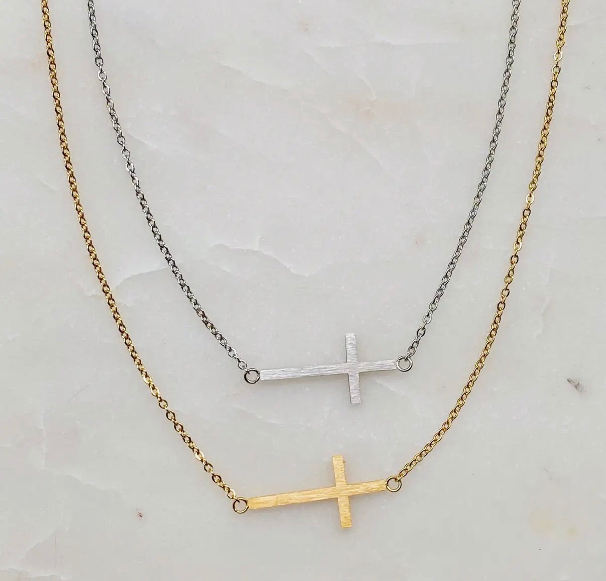 The Kayla Cross Necklace (2 Colors)