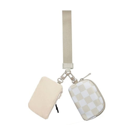 The Dual Pouch Keychain (2 Colors)