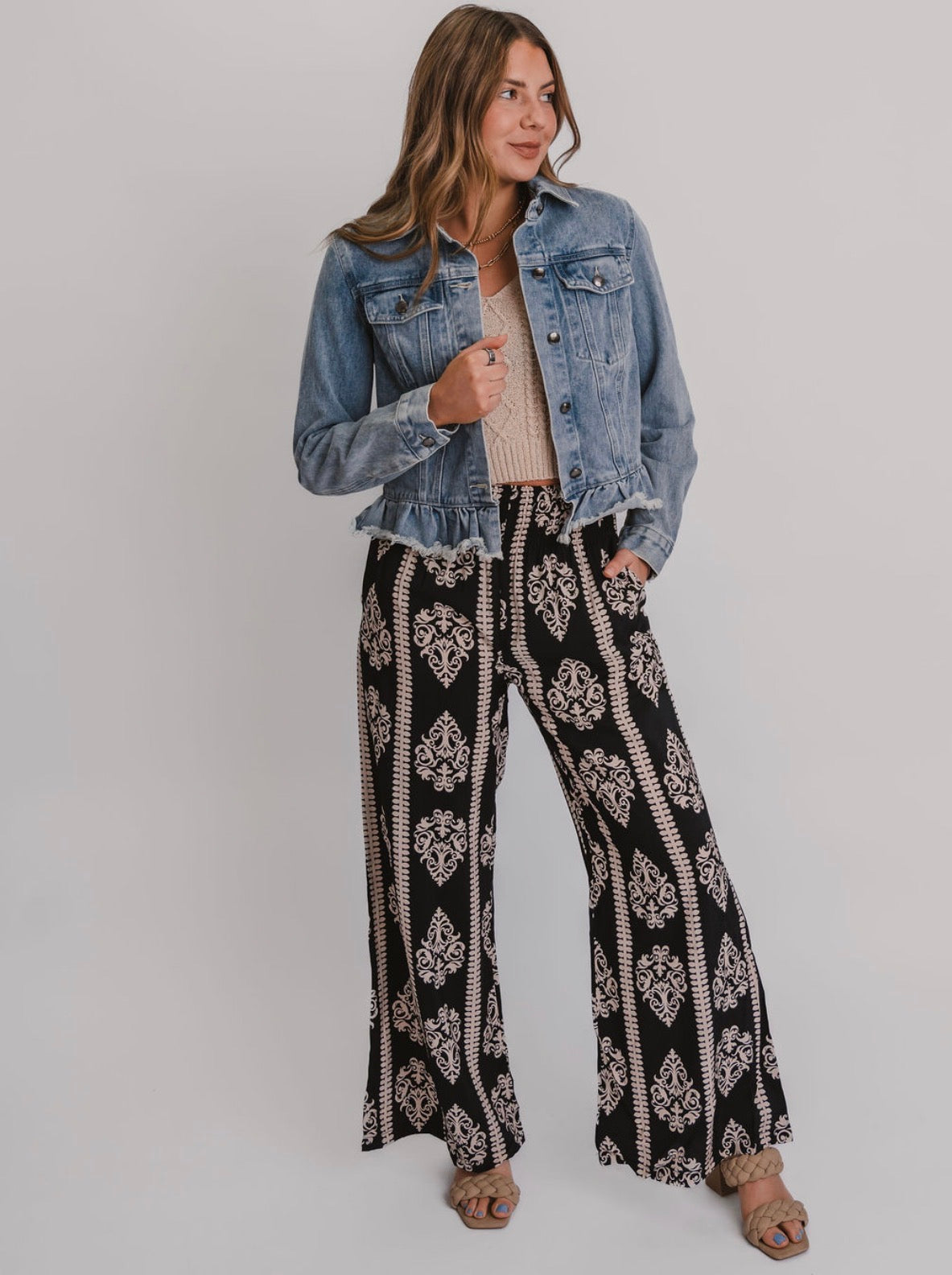 The Fit & Flare Denim Jacket