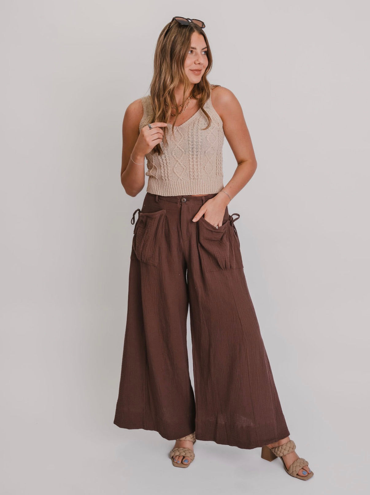 The Wide Leg Palmer Pants