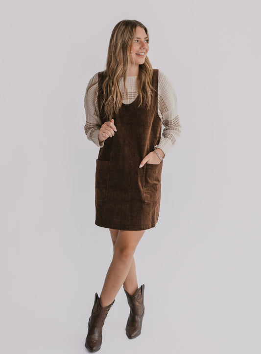 The Corey Corduroy Dress