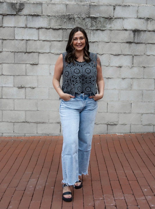 The Casual Crochet Tank Top