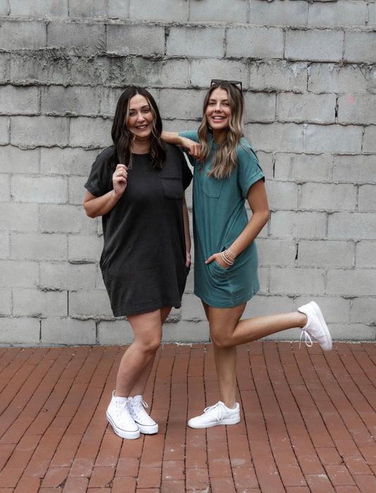 The Everyday T-Shirt Dress (2 Colors)