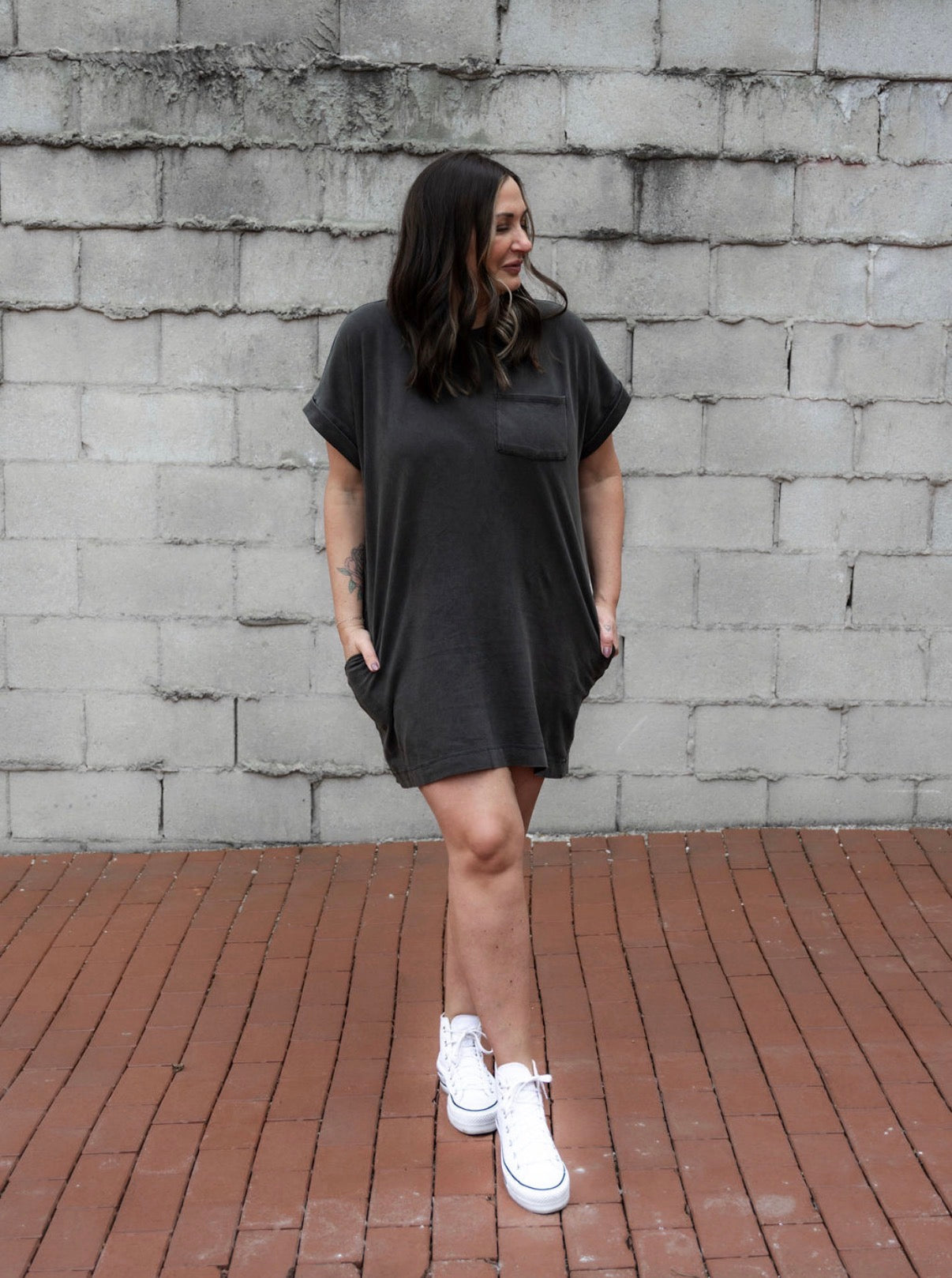 The Everyday T-Shirt Dress (2 Colors)