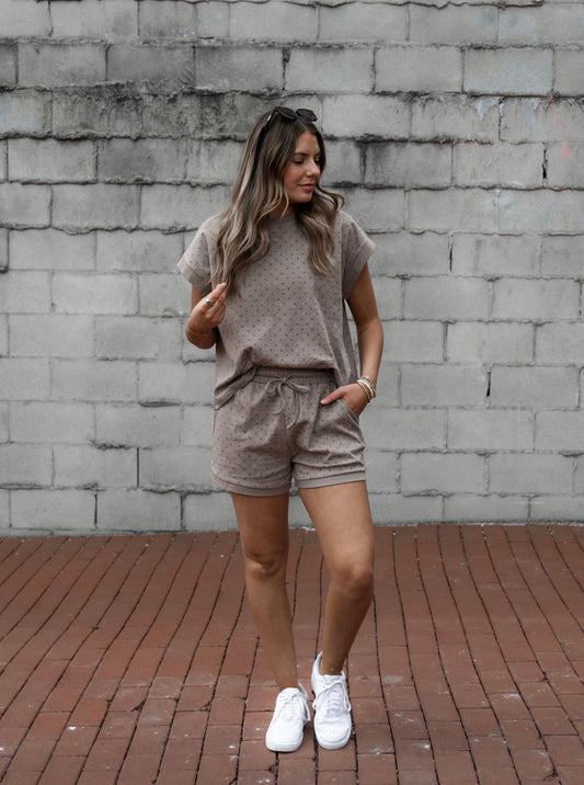The Polka Dot Short Sleeve Set