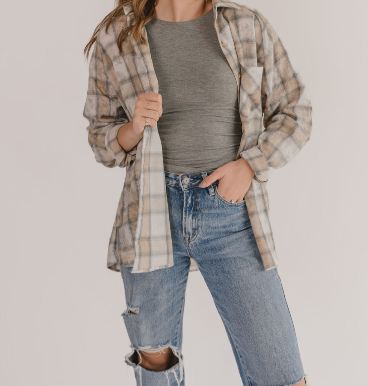 The Laura Oversized Flannel