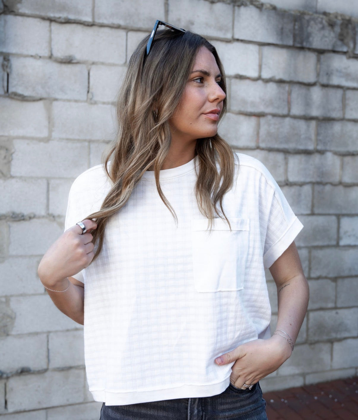 The Textured Knit Tops (2 Colors)