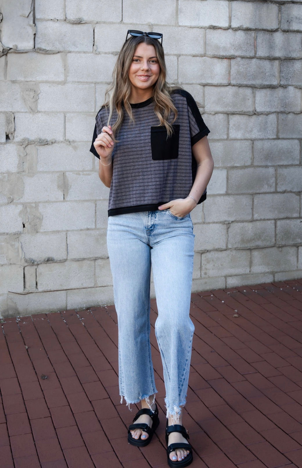 The Textured Knit Tops (2 Colors)