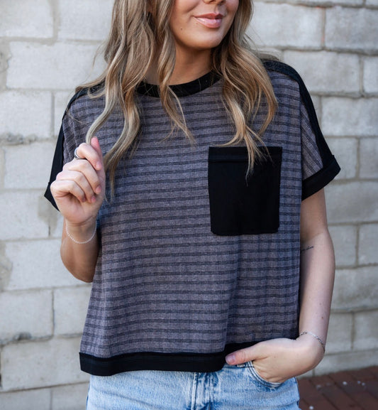 The Textured Knit Tops (2 Colors)