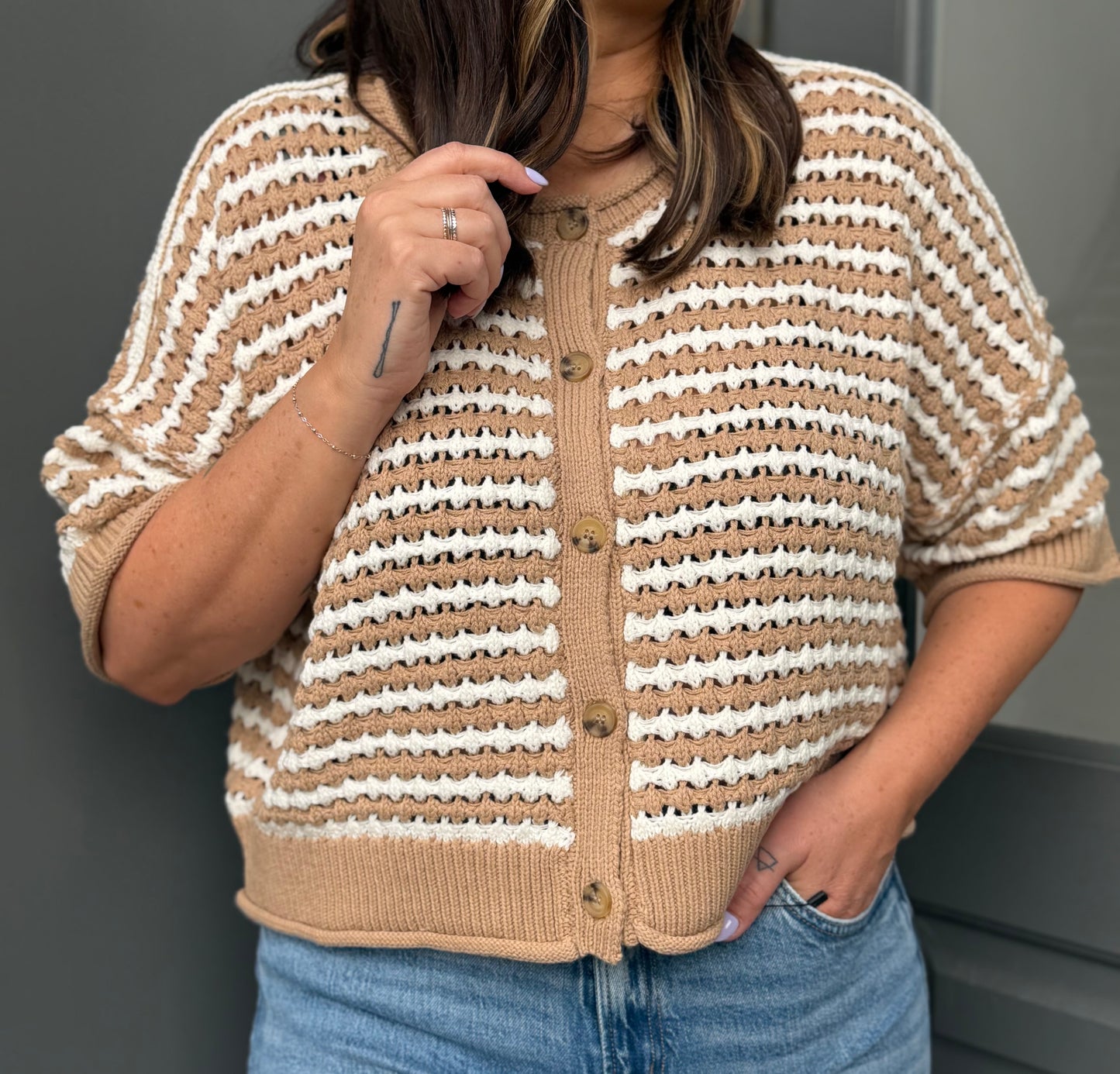 The Neutral Crochet Cardigan