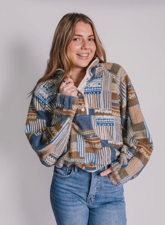 The Maya Multi Color Pullover